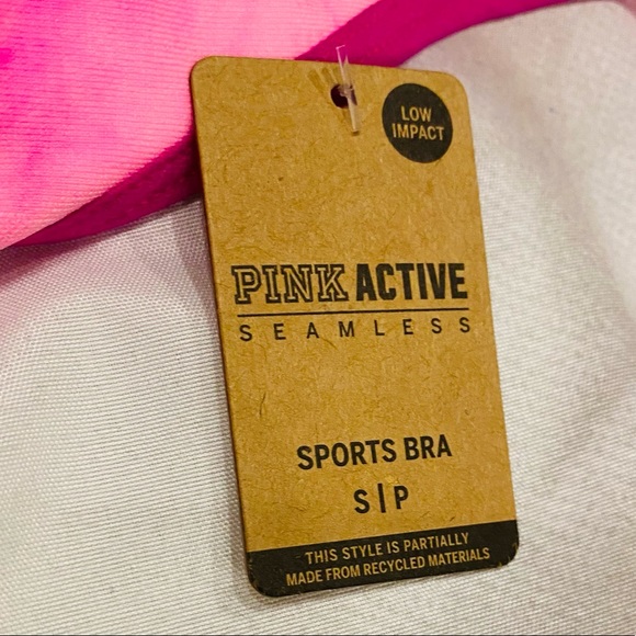 PINK SPORTS BRA - Picture 9 of 10